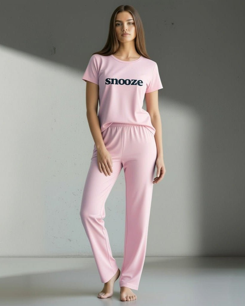 Snooze Printed PJ Set - Silknlove.com