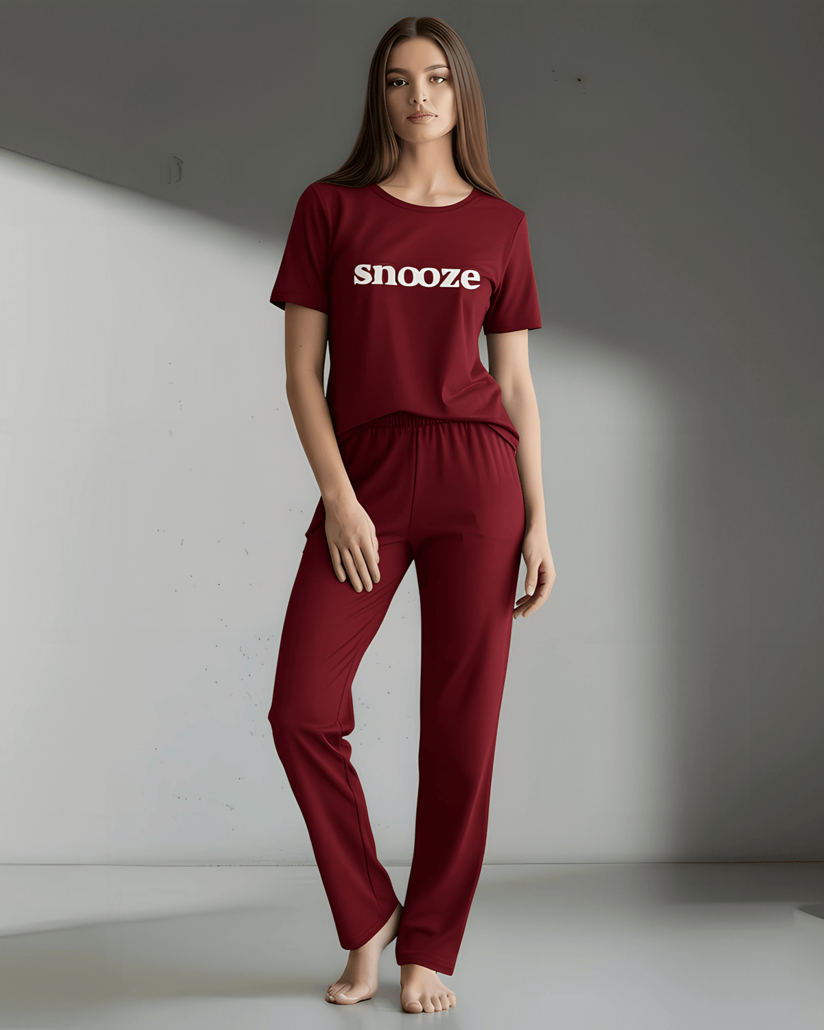 Snooze Printed PJ Set - Silknlove.com