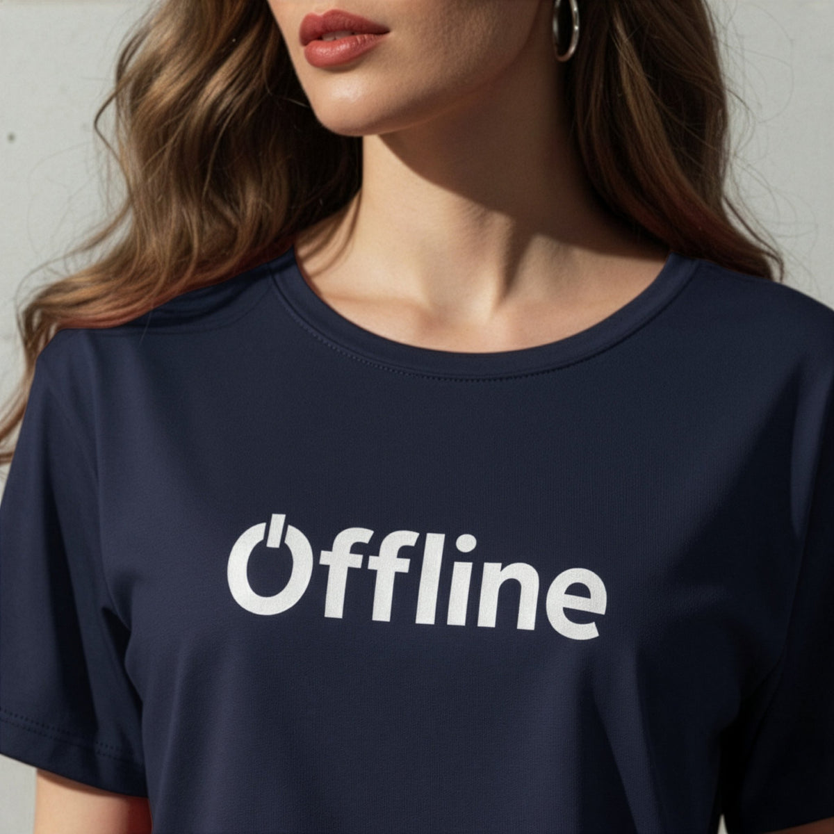NavyBlue Offline Printed PJ Set - Silknlove.com