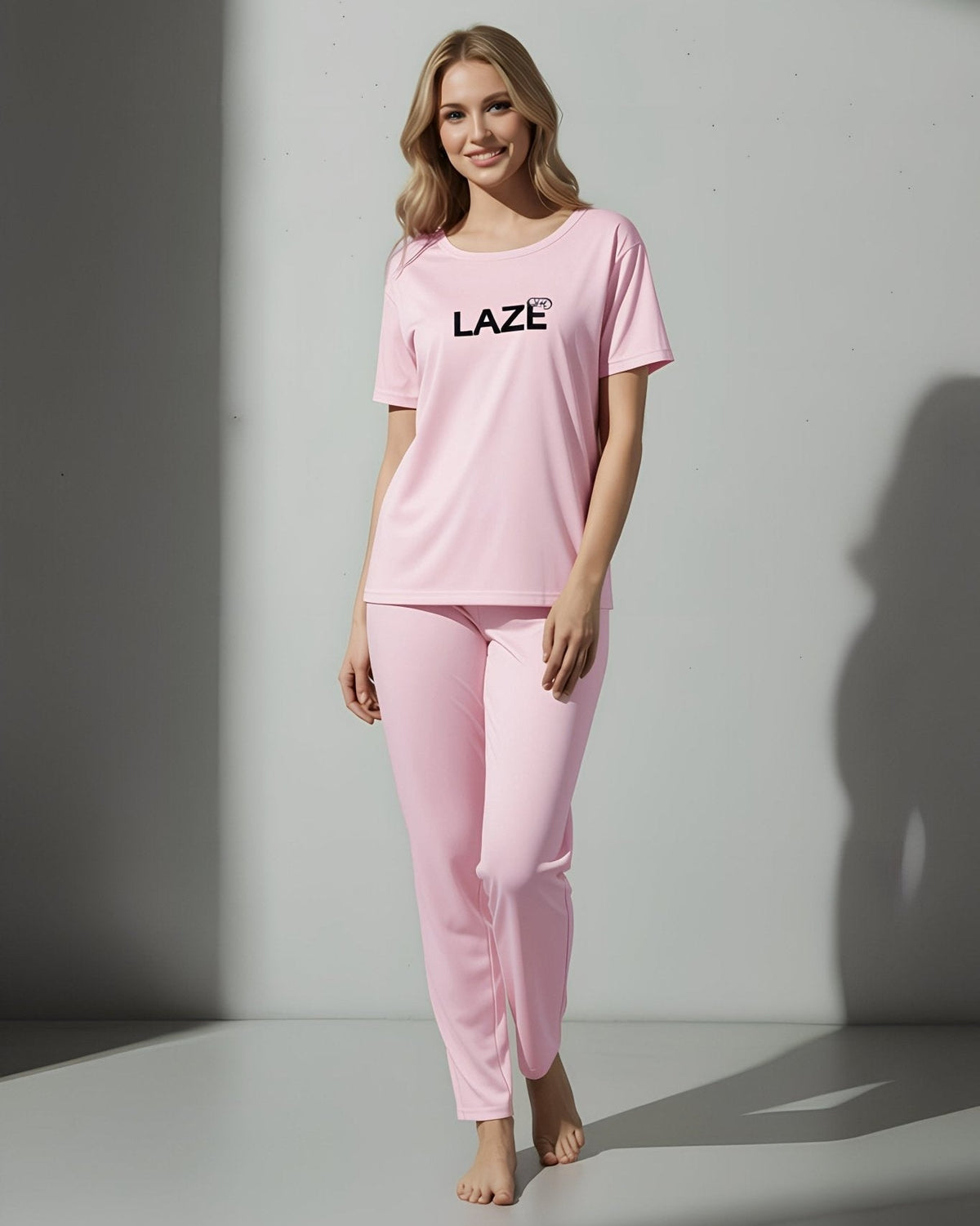 Laze Printed PJ Set - Silknlove.com