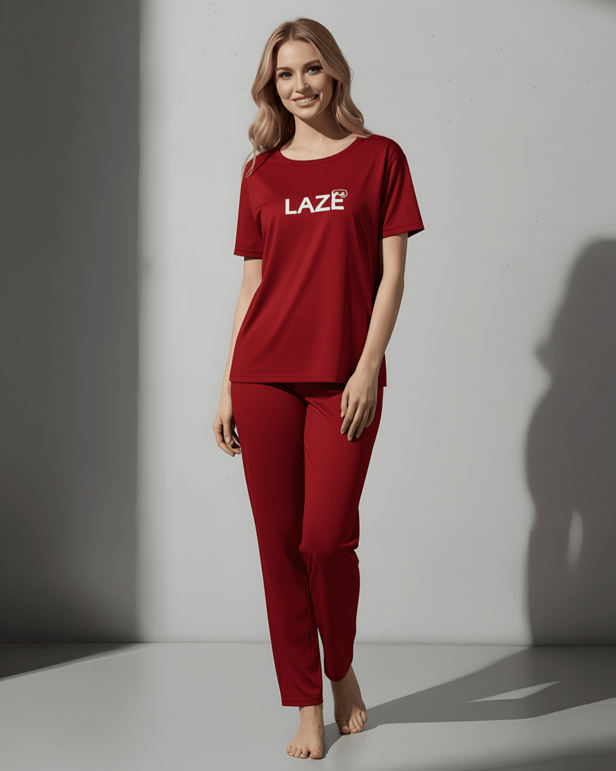 Laze Printed PJ Set - Silknlove.com