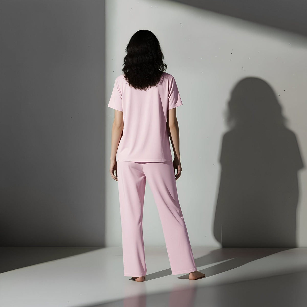 Quiet Printed PJ Set - Silknlove.com