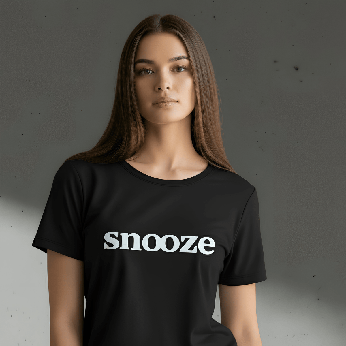 Black Snooze Printed PJ Set - Silknlove.com