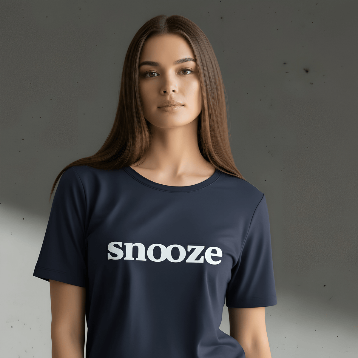 NavyBlue Snooze Printed PJ Set - Silknlove.com
