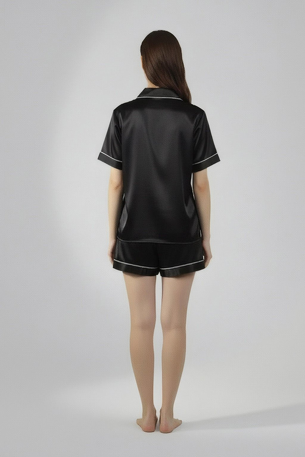 Pyjama Shirt & Shorts Set - Silknlove.com