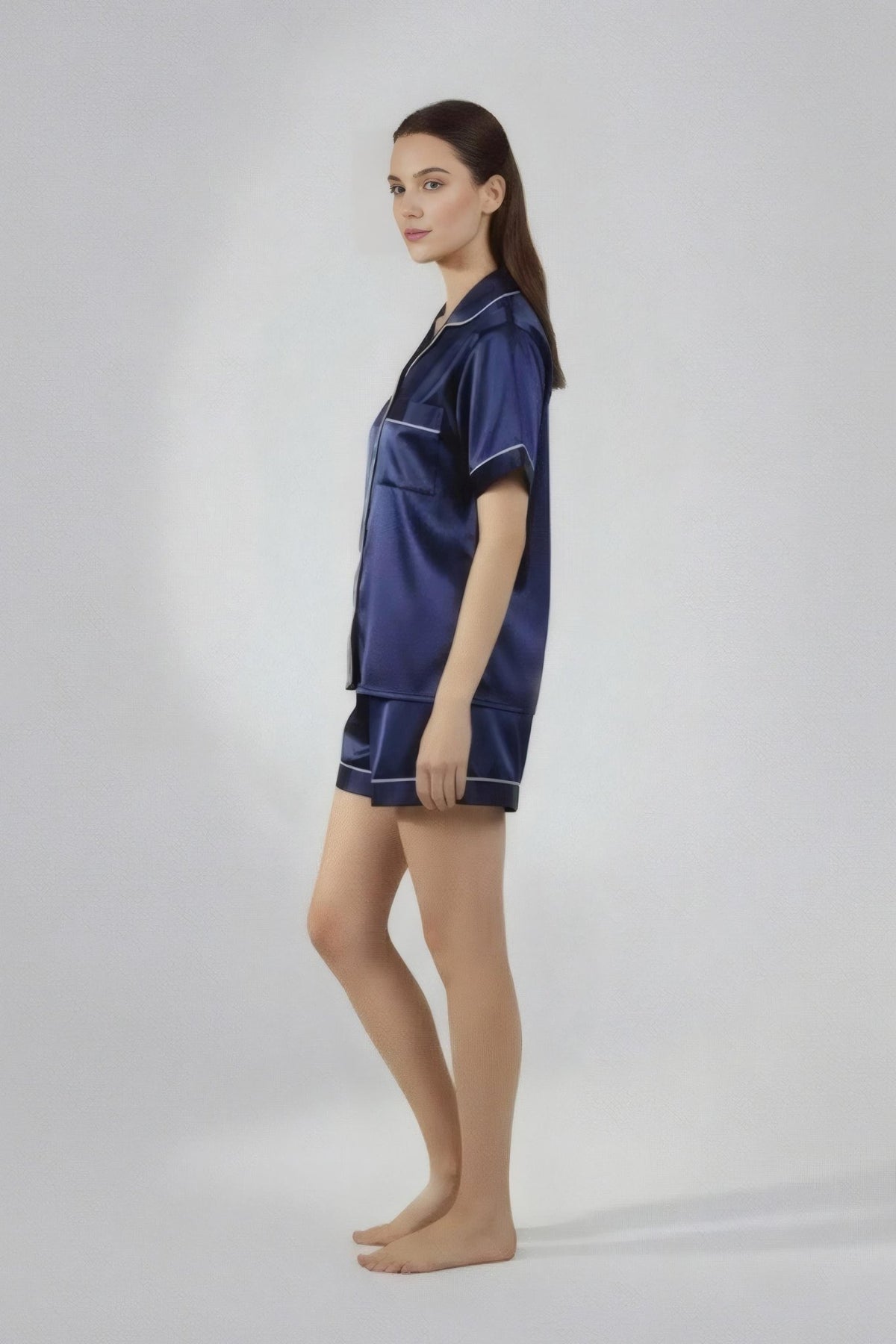 Pyjama Shirt & Shorts Set - Silknlove.com