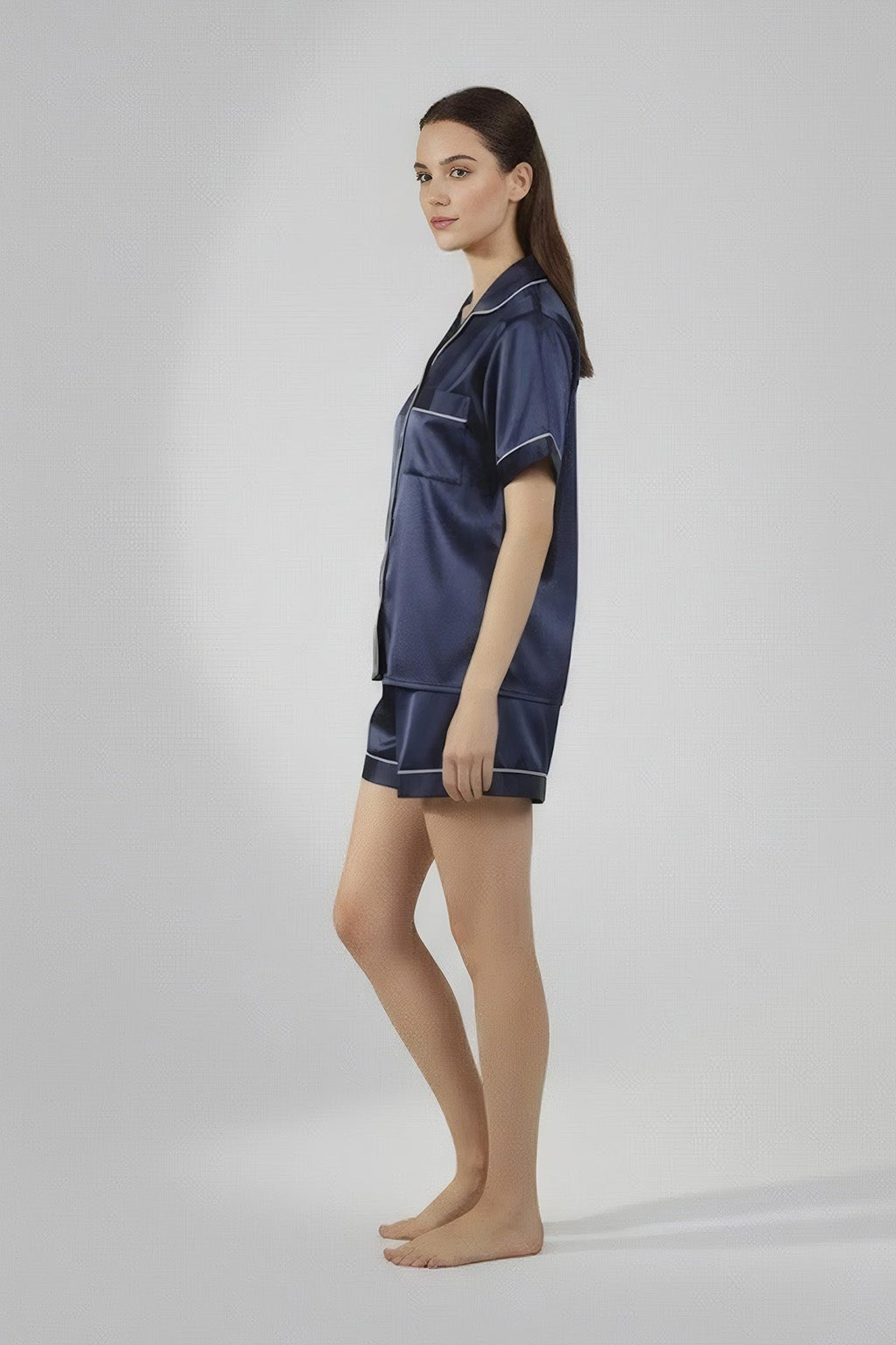 Pyjama Shirt & Shorts Set - Silknlove.com