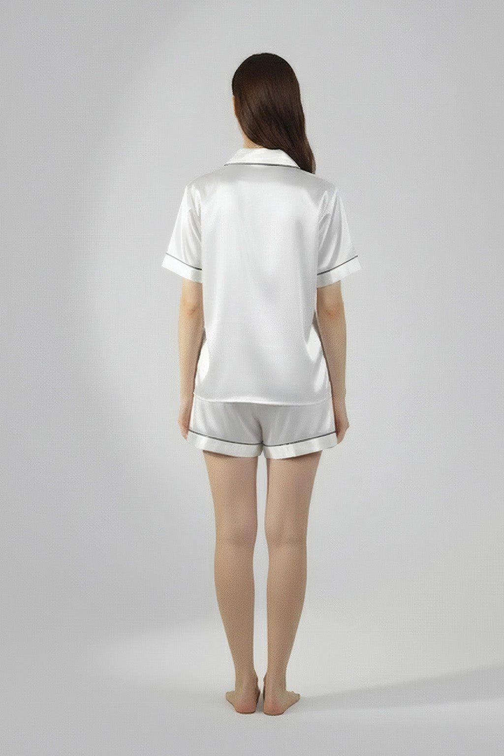 Pyjama Shirt & Shorts Set - Silknlove.com